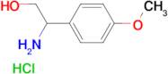 2-AMINO-2-(4-METHOXYPHENYL)ETHAN-1-OL HCL