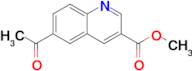 METHYL 6-ACETYLQUINOLINE-3-CARBOXYLATE