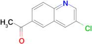 1-(3-CHLOROQUINOLIN-6-YL)ETHANONE