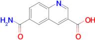 6-CARBAMOYLQUINOLINE-3-CARBOXYLIC ACID