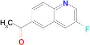 1-(3-FLUOROQUINOLIN-6-YL)ETHANONE