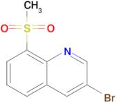 3-BROMO-8-(METHYLSULFONYL)QUINOLINE