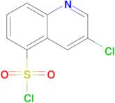 3-CHLOROQUINOLINE-5-SULFONYL CHLORIDE