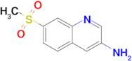 7-(METHYLSULFONYL)QUINOLIN-3-AMINE