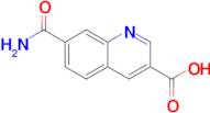 7-CARBAMOYLQUINOLINE-3-CARBOXYLIC ACID