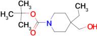 1-BOC-4-ETHYL-4-(HYDROXYMETHYL)-PIPERIDINE