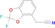 (2,2-DIFLUORO-BENZO[1,3]DIOXOL-4-YL)ACETONITRILE