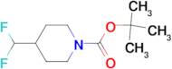 1-N-BOC-4-DIFLUOROMETHYLPIPERIDINE