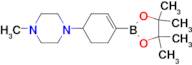 1-METHYL-4-(4-(4,4,5,5-TETRAMETHYL-1,3,2-DIOXABOROLAN-2-YL)CYCLOHEX-3-ENYL)PIPERAZINE