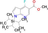 METHYL 4-FLUORO-1-(TRIISOPROPYLSILANYL)-7-AZAINDOLE-5-CARBOXYLATE