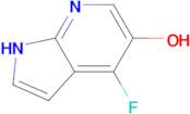 1H-PYRROLO[2,3-B]PYRIDIN-5-OL, 4-FLUORO-