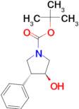 TERT-BUTYL 3-HYDROXY-4-PHENYLPYRROLIDINE-1-CARBOXYLATE (RACEMIC)