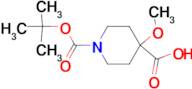 1-[(TERT-BUTOXY)CARBONYL]-4-METHOXYPIPERIDINE-4-CARBOXYLIC ACID