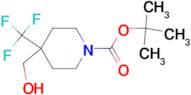 TERT-BUTYL 4-(HYDROXYMETHYL)-4-(TRIFLUOROMETHYL)PIPERIDINE-1-CARBOXYLATE