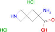 6-AMINO-2-AZASPIRO[3.3]HEPTANE-6-CARBOXYLIC ACID 2HCL