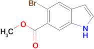 METHYL 5-BROMO-1H-INDOLE-6-CARBOXYLATE