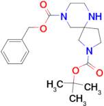 9-BENZYL 2-TERT-BUTYL 2,6,9-TRIAZASPIRO[4.5]DECANE-2,9-DICARBOXYLATE