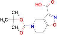 5-[(TERT-BUTOXY)CARBONYL]-4H,5H,6H,7H-[1,2]OXAZOLO[4,5-C]PYRIDINE-3-CARBOXYLIC ACID