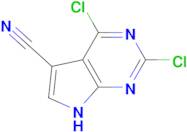 2,4-DICHLORO-7H-PYRROLO[2,3-D]PYRIMIDINE-5-CARBONITRILE