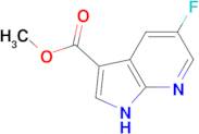 5-FLUORO-7-AZAINDOLE-3-CARBOXYLIC ACID METHYL ESTER