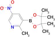 2-METHYL-5-NITROPYRIDINE-3-BORONIC ACID PINACOL ESTER