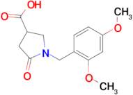 1-(2,4-DIMETHOXYBENZYL)-5-OXO-3-PYRROLIDINECARBOXYLIC ACID