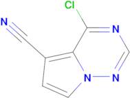 4-CHLOROPYRROLO[2,1-F][1,2,4]TRIAZINE-5-CARBONITRILE