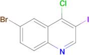 6-BROMO-4-CHLORO-3-IODOQUINOLINE