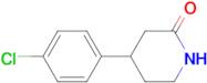 4-(4-CHLOROPHENYL)PIPERIDIN-2-ONE