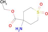 ETHYL 4-AMINO-1,1-DIOXOTHIANE-4-CARBOXYLATE