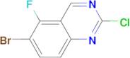 6-BROMO-2-CHLORO-5-FLUORO-QUINAZOLINE