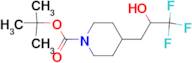 TERT-BUTYL 4-(3,3,3-TRIFLUORO-2-HYDROXYPROPYL)PIPERIDINE-1-CARBOXYLATE