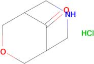 3-OXA-7-AZABICYCLO[3.3.1]NONAN-9-ONE HCL