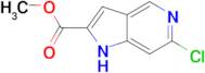 METHYL 6-CHLORO-1H-PYRROLO[3,2-C]PYRIDINE-2-CARBOXYLATE