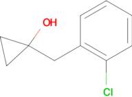 1-[(2-CHLOROPHENYL)METHYL]CYCLOPROPAN-1-OL