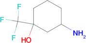 3-AMINO-1-(TRIFLUOROMETHYL)CYCLOHEXAN-1-OL