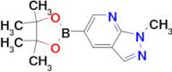 1-METHYL-1H-PYRAZOLO[3,4-B]PYRIDINE-5-BORONIC ACID PINACOL ESTER