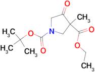 1-TERT-BUTYL 3-ETHYL 3-METHYL-4-OXOPYRROLIDINE-1,3-DICARBOXYLATE