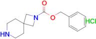 2,7-DIAZASPIRO[3.5]-NONANE-2-CARBOXYLIC ACID, PHENYLMETHYL ESTER, HCL (1:1)