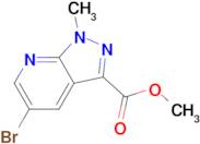 METHYL 5-BROMO-1-METHYL-1H-PYRAZOLO[3,4-B]PYRIDINE-3-CARBOXYLATE