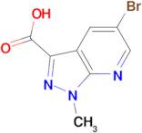 5-BROMO-1-METHYL-1H-PYRAZOLO[3,4-B]PYRIDINE-3-CARBOXYLIC ACID