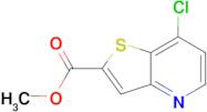 METHYL 7-CHLOROTHIENO[3,2-B]PYRIDINE-2-CARBOXYLATE