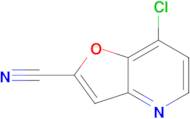 7-CHLORO-FURO[3,2-B]PYRIDINE-2-CARBONITRILE