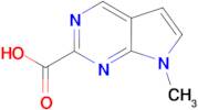 1-METHYL-7H-PYRROLO[2,3-D]PYRIMIDINE-2-CARBOXYLIC ACID