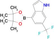 4-(4,4,5,5-TETRAMETHYL-1,3,2-DIOXABOROLAN-2-YL)-6-(TRIFLUOROMETHYL)-1H-INDOLE