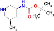 (3S,5R)-3-(BOC-AMINO)-5-METHYLPIPERIDINE