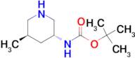 (3R,5R)-3-(BOC-AMINO)-5-METHYLPIPERIDINE