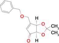 (3AR,6AR)-6-(BENZYLOXYMETHYL)-2,2-DIMETHYL-3AH-CYCLOPENTA[D][1,3]DIOXOL-4(6AH)-ONE