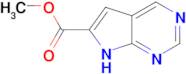 METHYL 7H-PYRROLO[2,3-D]PYRIMIDINE-6-CARBOXYLATE