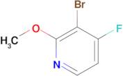 3-BROMO-4-FLUORO-2-METHOXYPYRIDINE